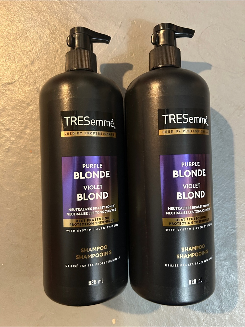 NEW 🆕 TRESemmé Purple Blonde Violet Blond Two Shampoos Set